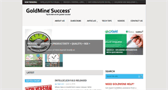 Desktop Screenshot of goldminesuccess.com